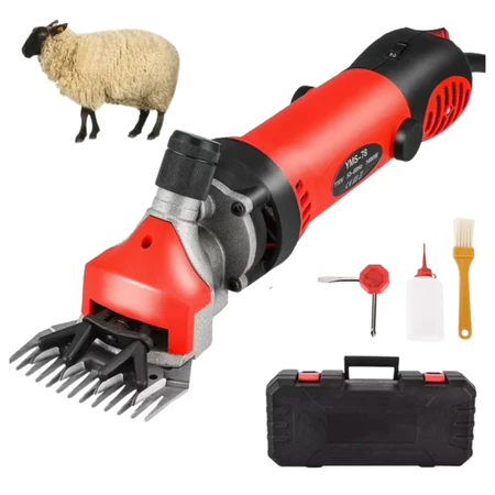 Tosquiadeira Elétrica Profissional YMS-76 - 110V - Kit com Maleta
