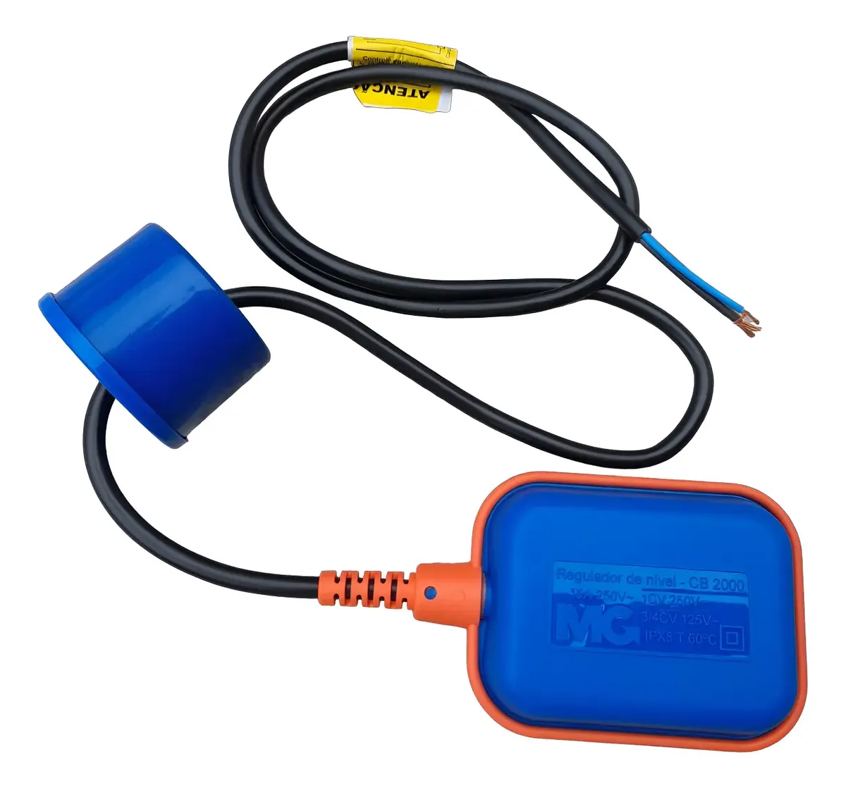 Boia Elétrica Automática para Caixa D'água - Bivolt 110V/220V - Regulador de Nível CB 2000